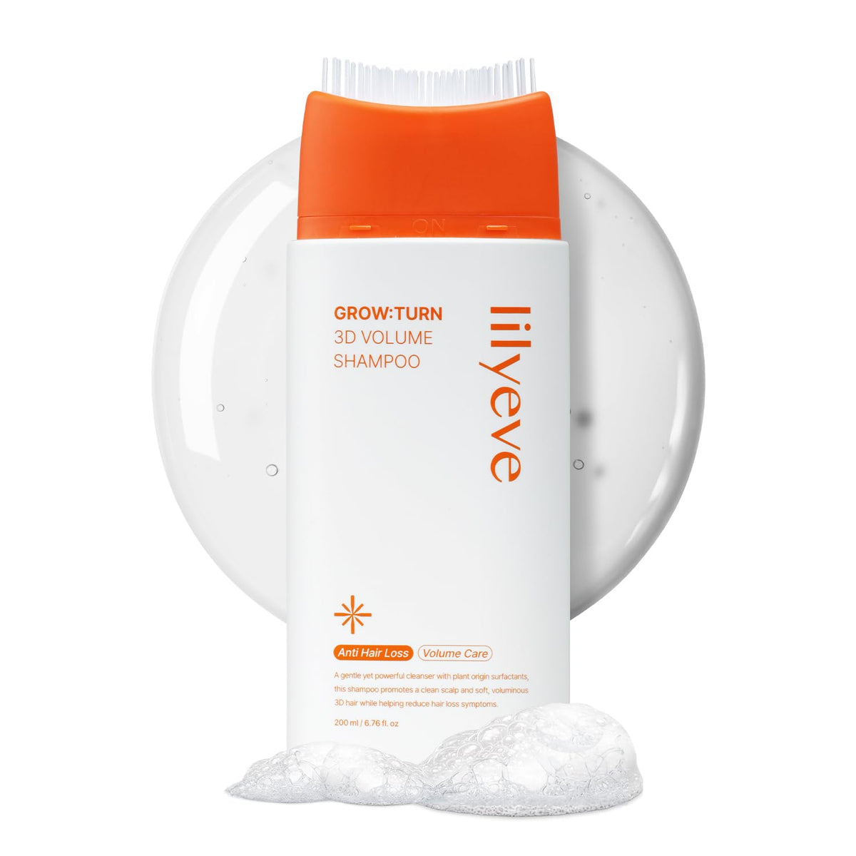 Lilyeve Grow Turn Exosome 3D Volume Brush Shampoo - Snipetell