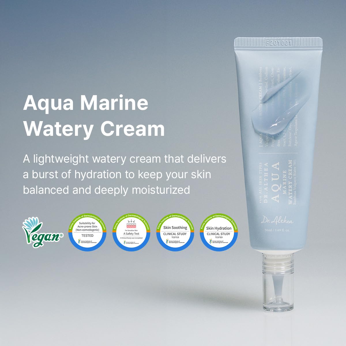 Dr. Althea Aqua Marine Watery Cream - Snipetell