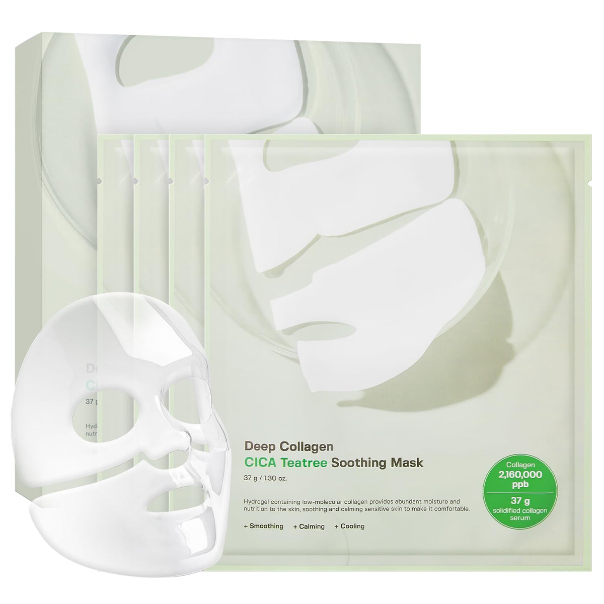Sungboon Editor Deep Collagen CICA Teatree Soothing Mask - Snipetell