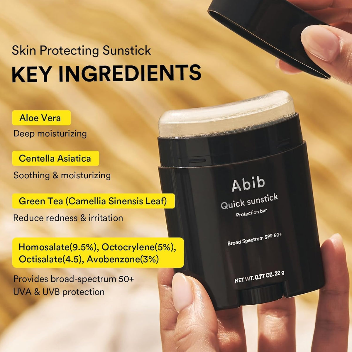 Abib Quick Sunstick Protection Bar Broad Spectrum SPF50+ - Snipetell