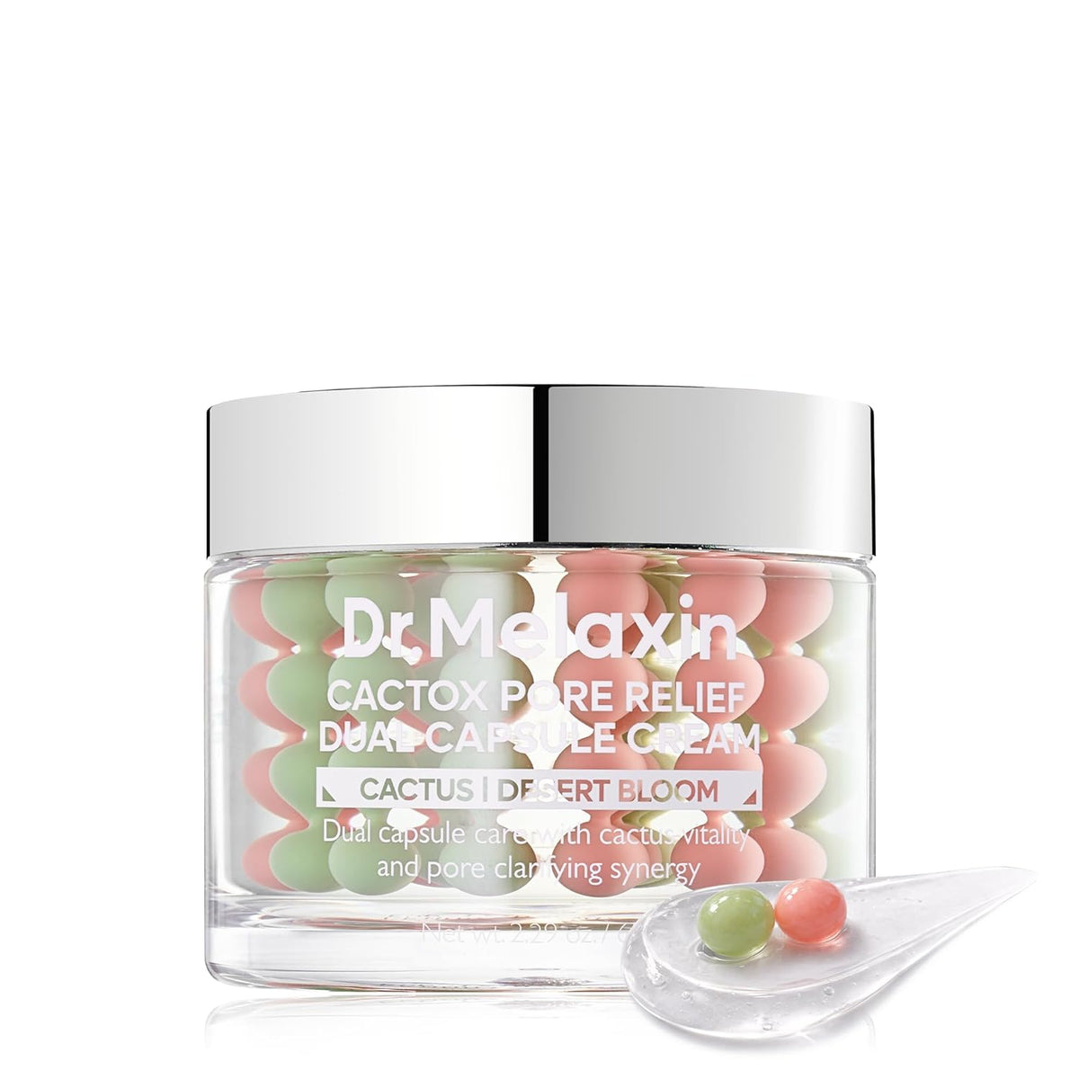 Dr.Melaxin CACTOX Pore Relief Dual Capsule Cream - Snipetell