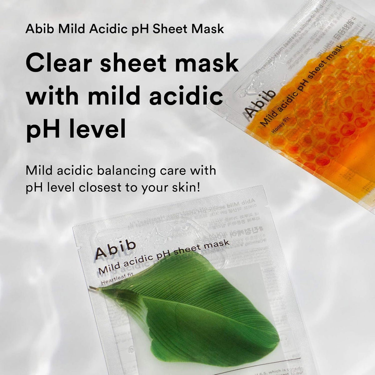 Abib Mild Acidic pH Sheet Mask - Snipetell