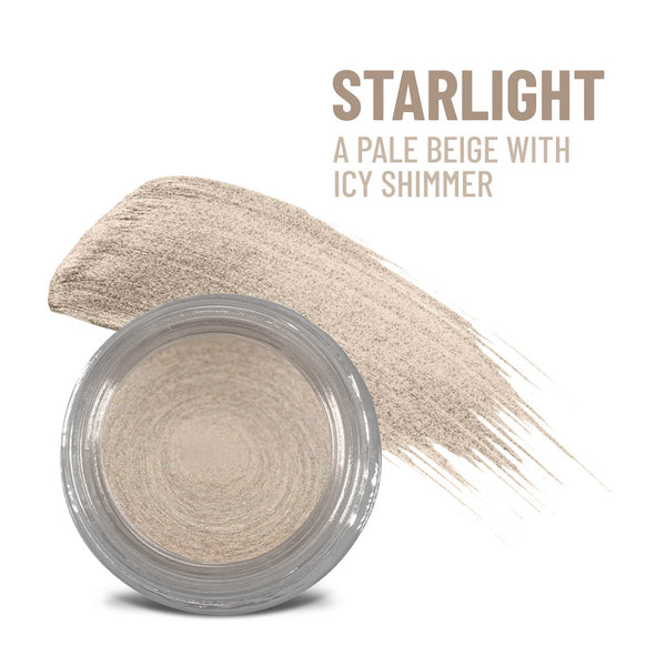 Starlight Any Wear Creme - A Waterproof Multi-tasking creme to powder product for eyes, cheeks & lips. Can be worn anywhere - Snipetell