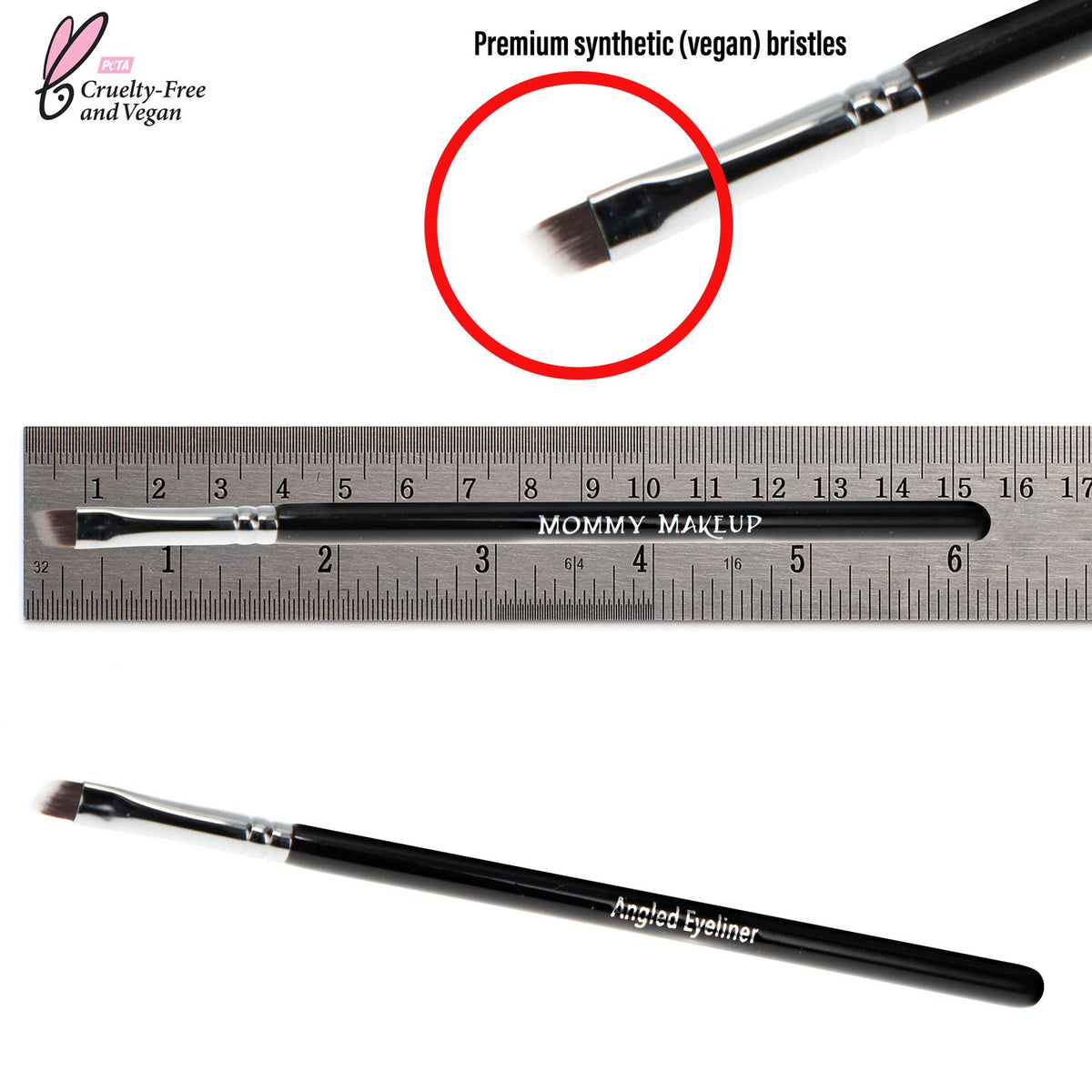 Angled Eyeliner Brush - Snipetell