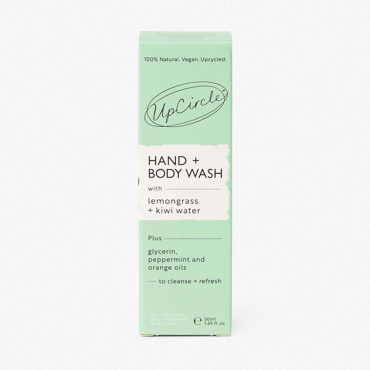 Natural Hand + Body Wash with Lemongrass - Travel Size - Snipetell