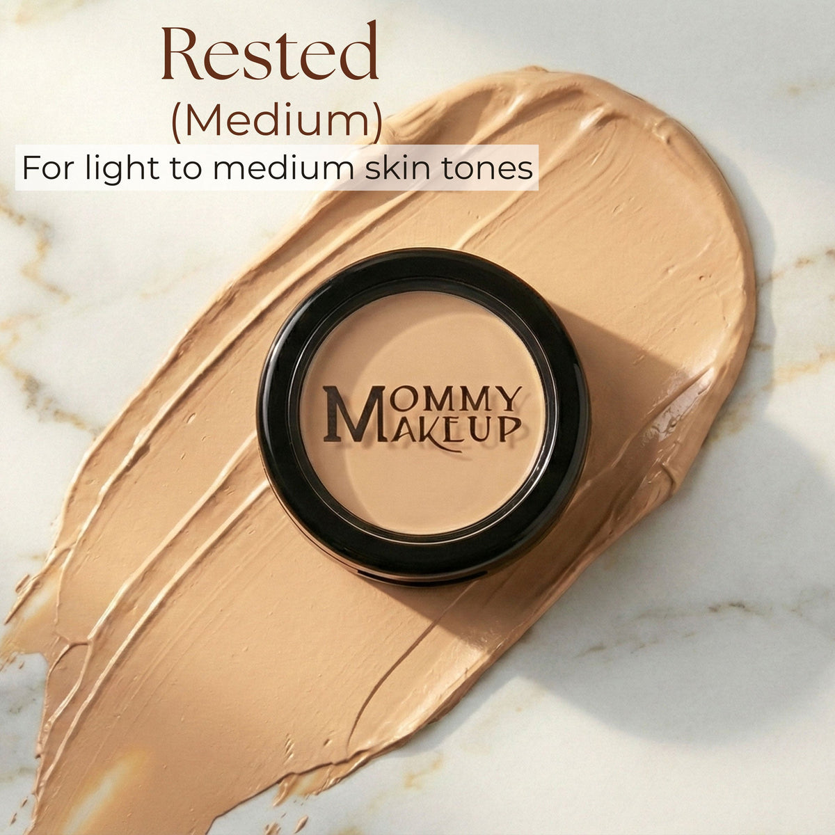 Mommy's Little Helper Concealer, Eyeshadow Base & Face Cover Up - RESTED (Medium) - Snipetell