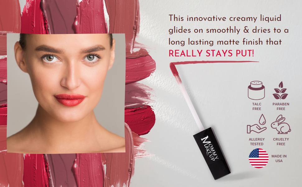 Rosebud Stay Put Matte Lip Cream | Stunning Kiss-Proof Lipstick - Snipetell