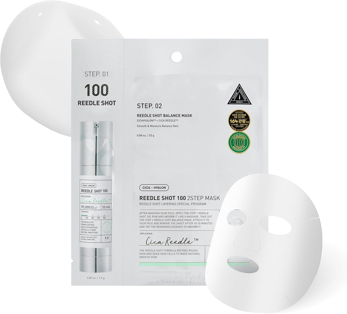VT Reedle Shot 100 2-Step Mask - Snipetell