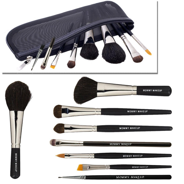Chic Mom Brush Kit | Artist Quality, Vegan, 9-Piece Set - Snipetell