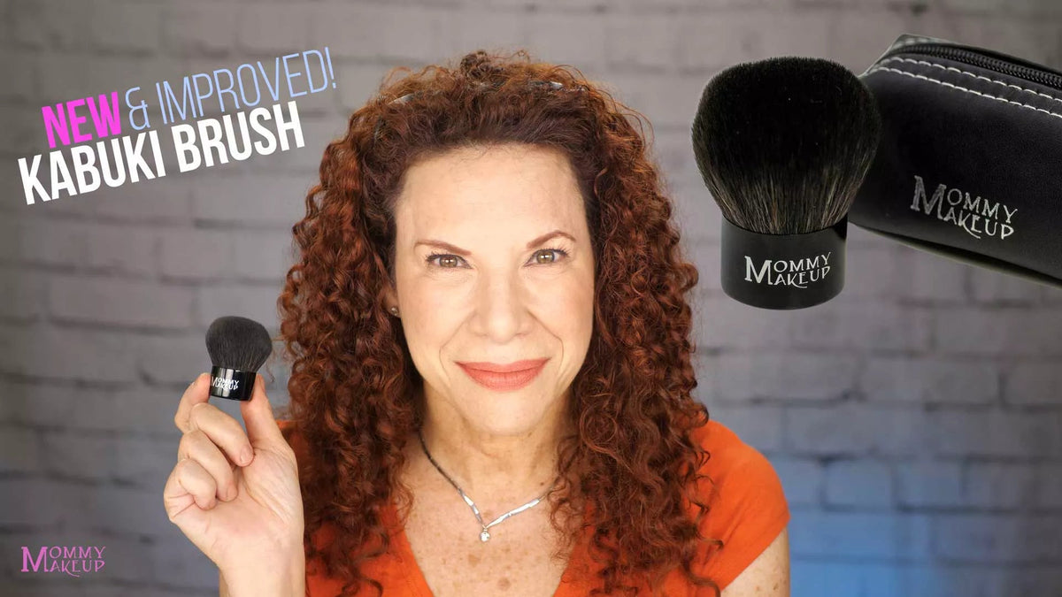 Kabuki Brush - Hand cut, Vegan, Cruelty-Free Mineral Makeup Brush - Snipetell