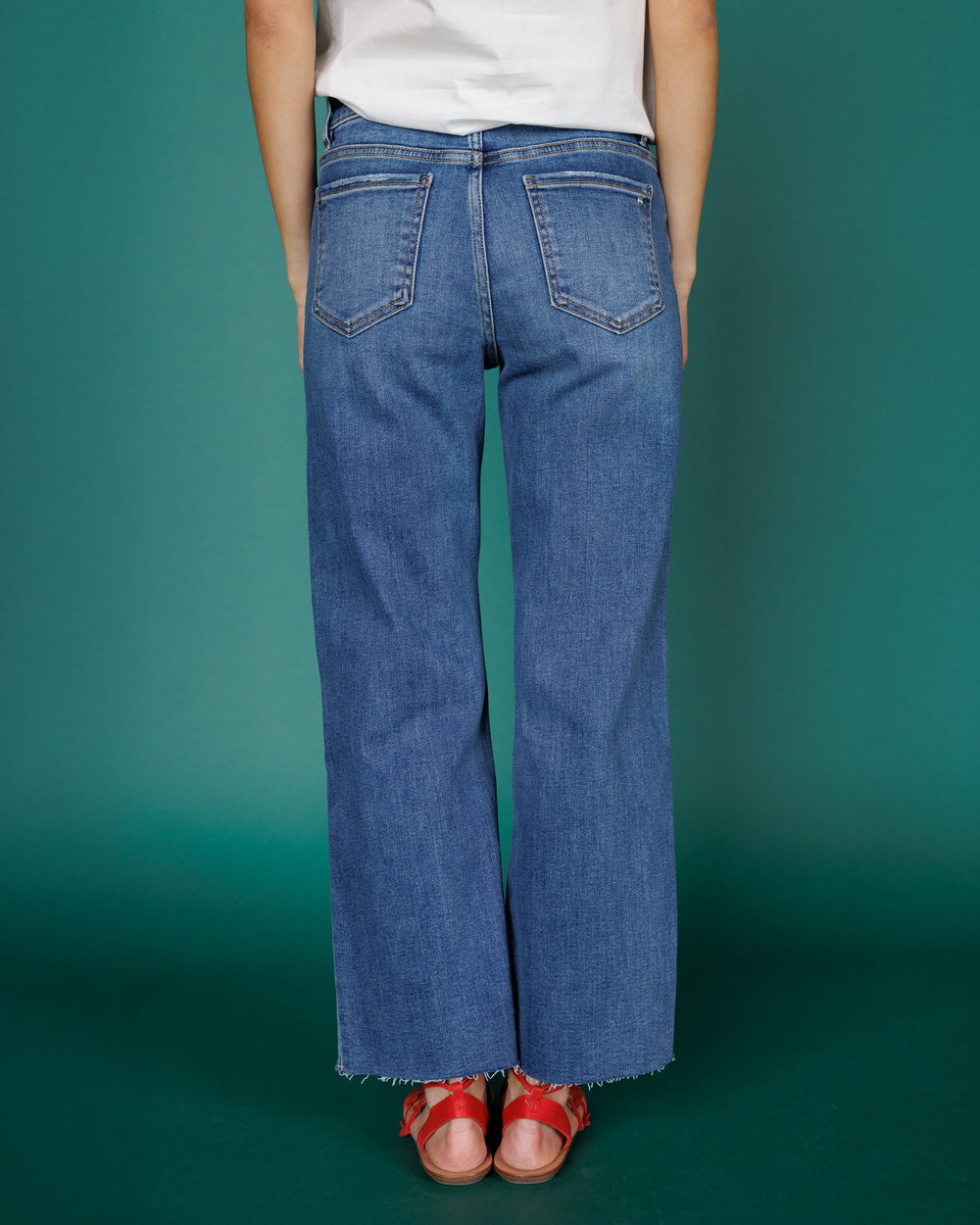 High Rise Wide Leg