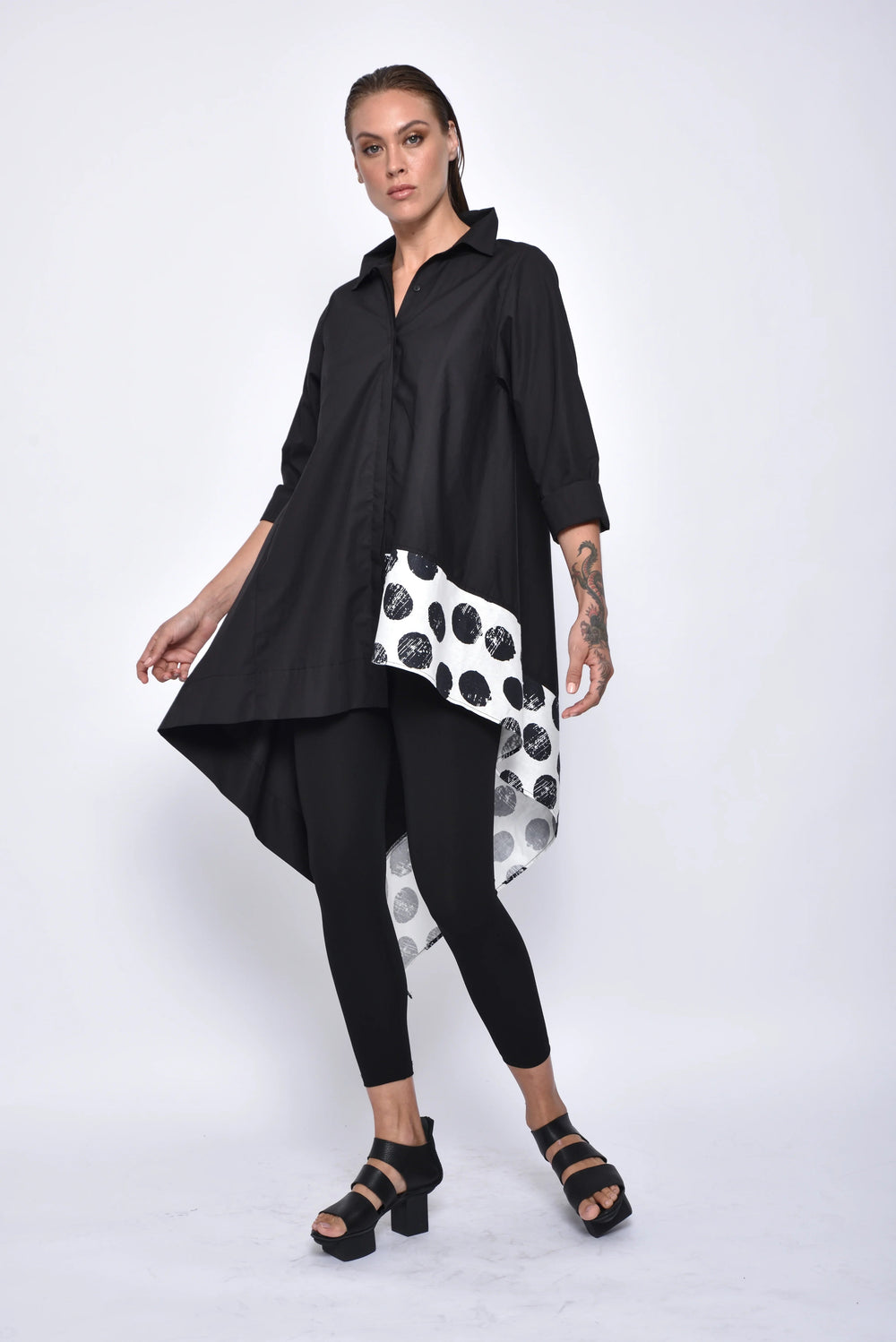Asymmetrical Tunic Shirt