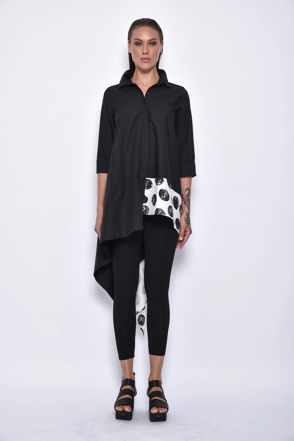 Asymmetrical Tunic Shirt