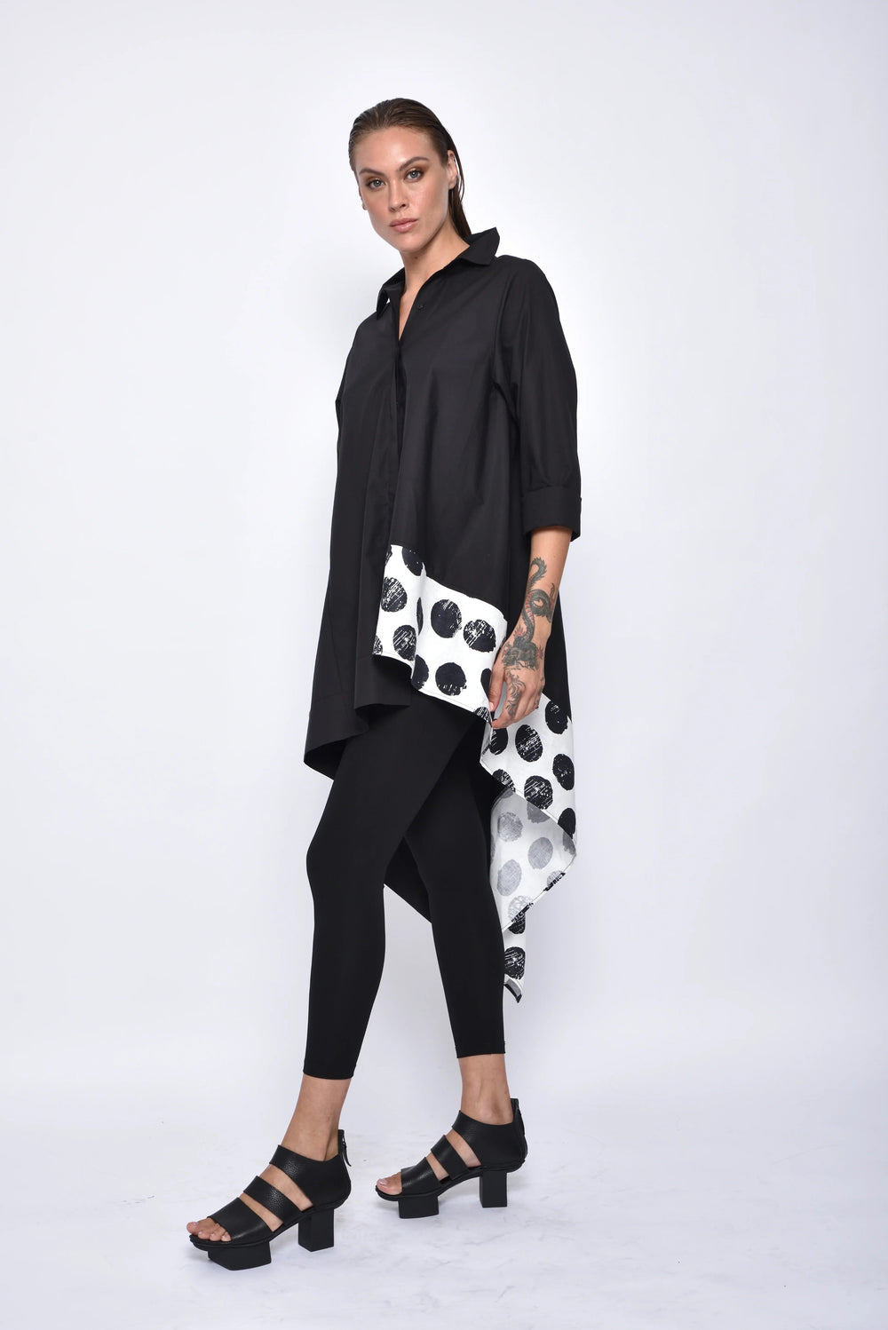 Asymmetrical Tunic Shirt