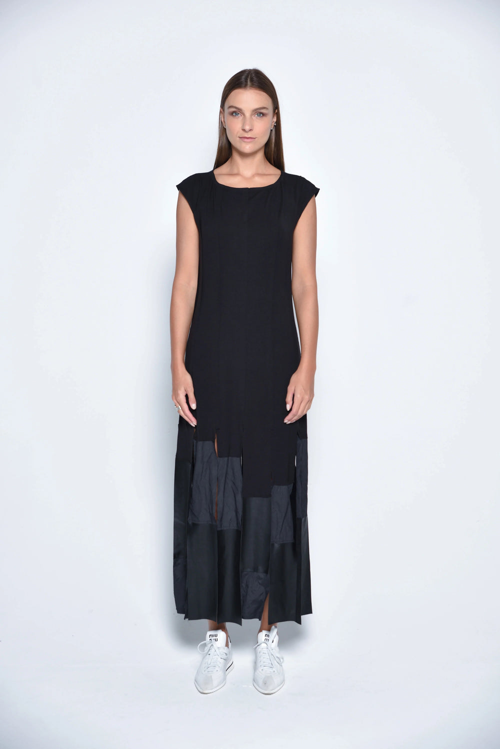 Motion Panel Maxi Dress