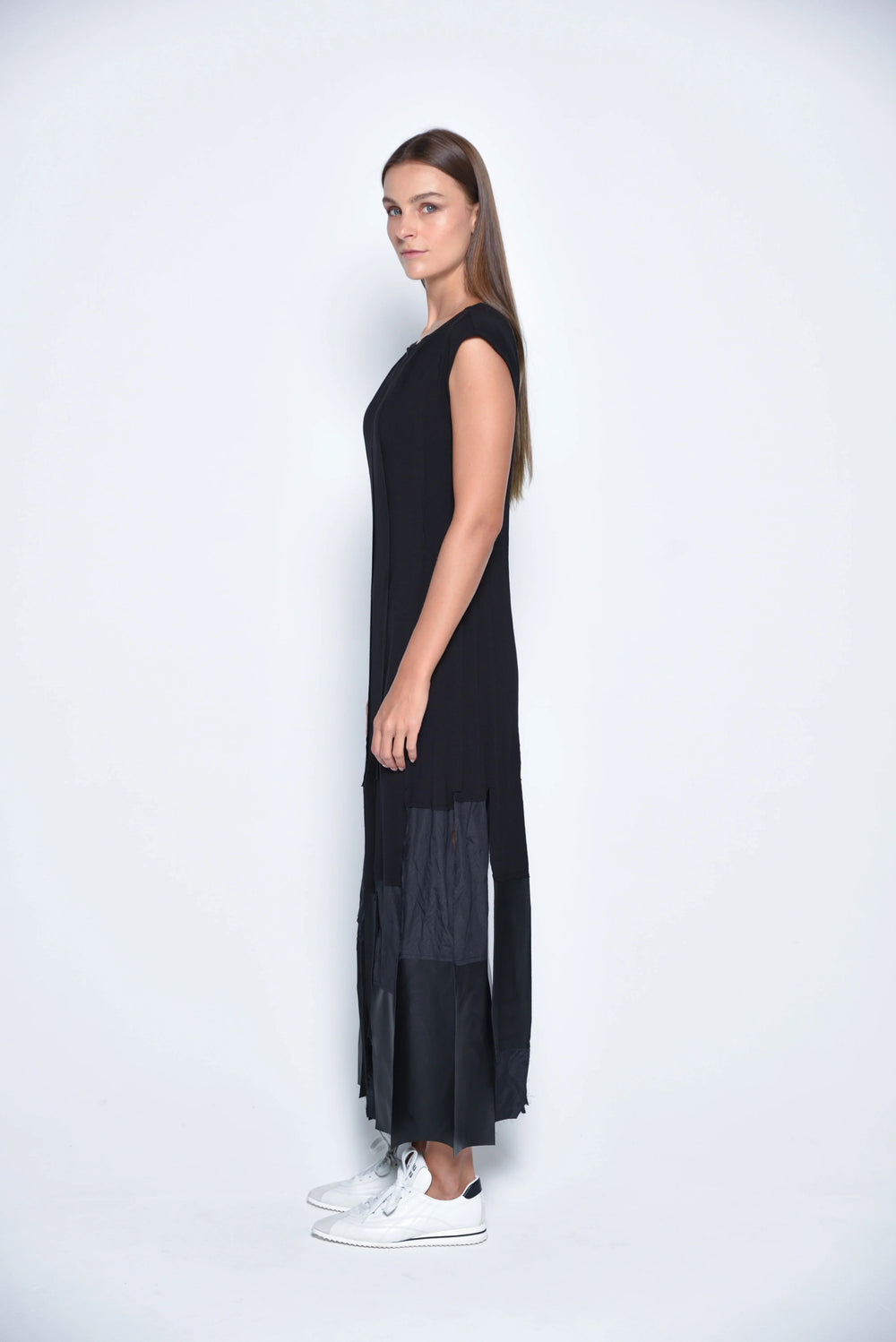 Motion Panel Maxi Dress