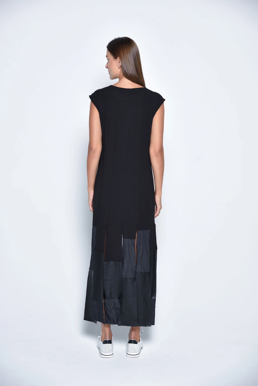 Motion Panel Maxi Dress