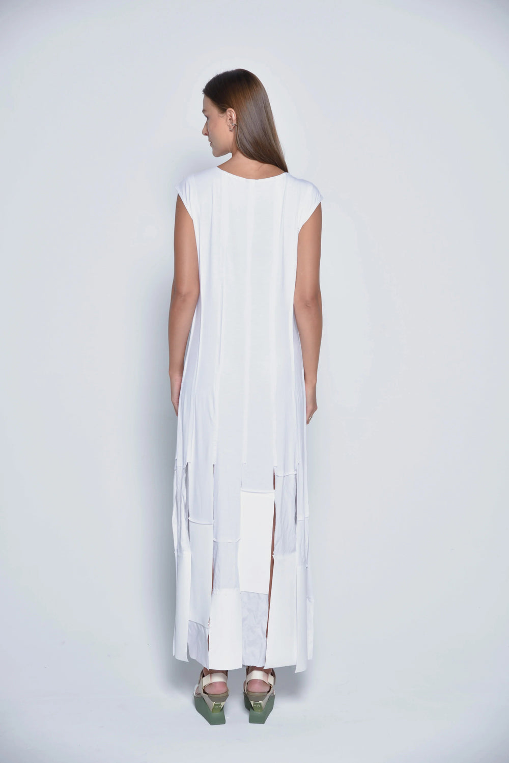 Motion Panel Maxi Dress