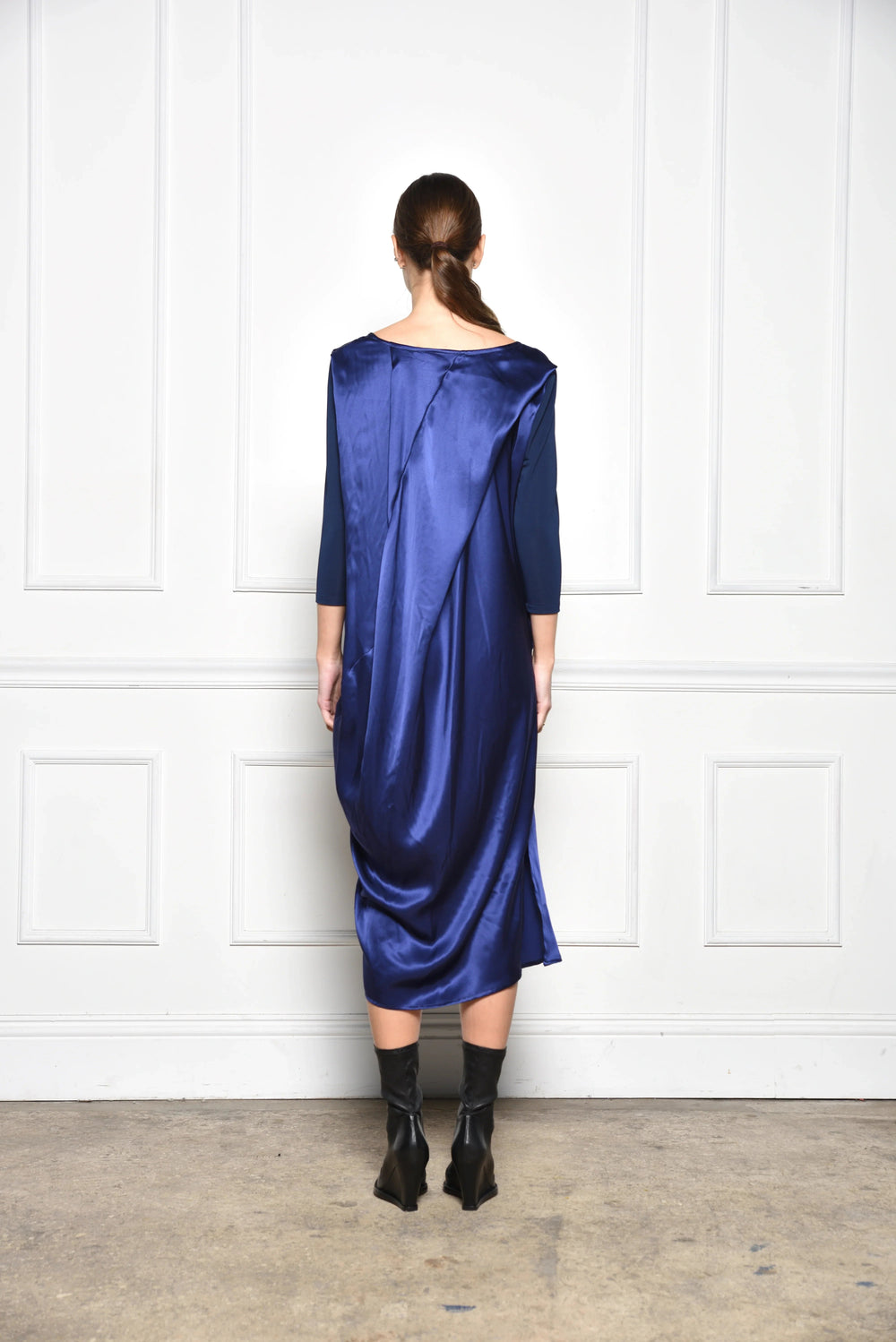 Draped dress