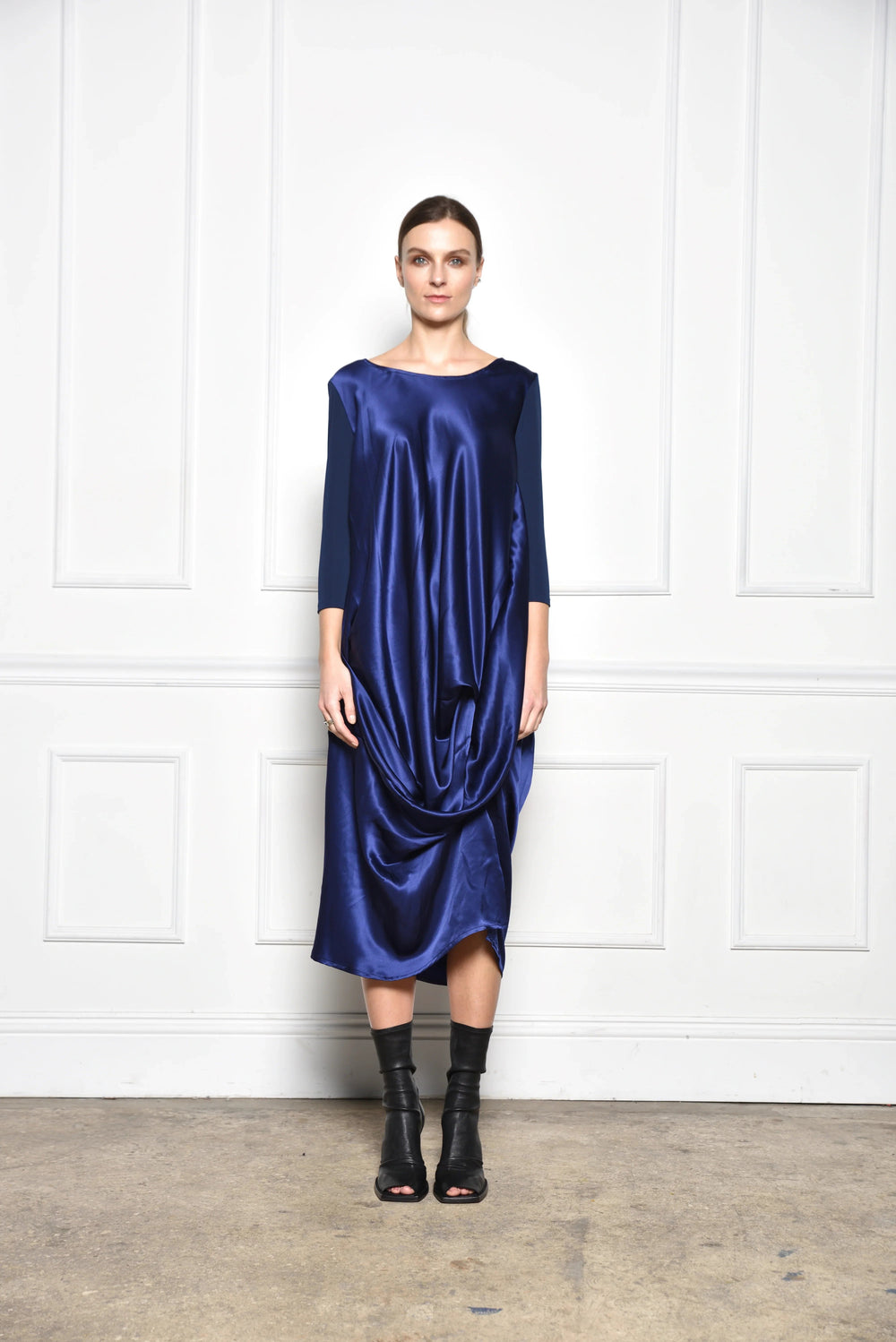 Draped dress