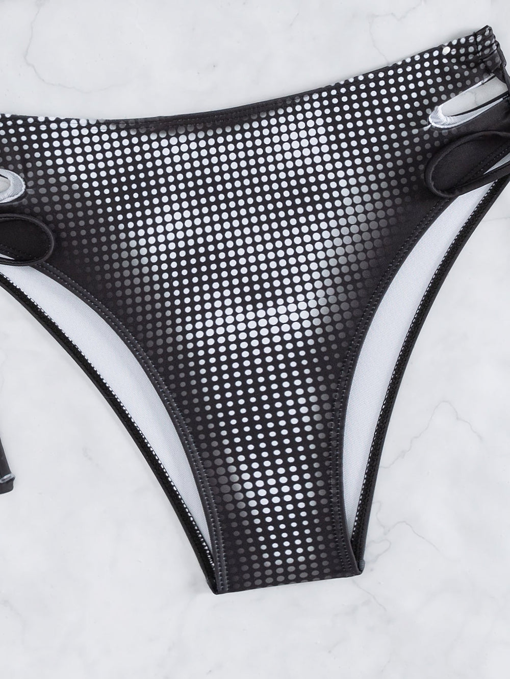 Bikini Sexy Swimsuit Women Split Bikini Black White Sports Swimsuit