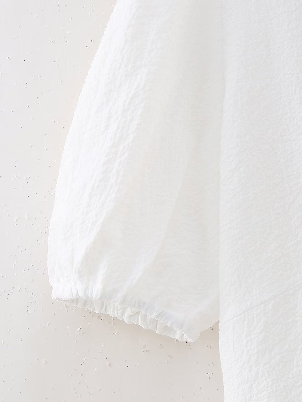 Summer Hollow Out Cutout Embroidered Mid Length Ruffled Dress White Ruffled Women