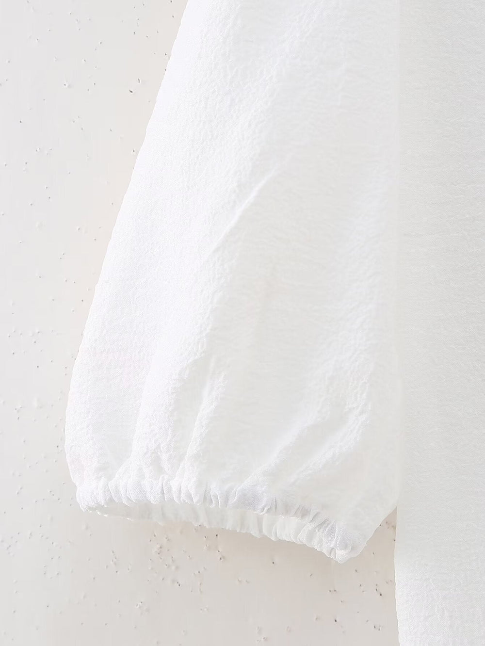 Summer Hollow Out Cutout Embroidered Mid Length Ruffled Dress White Ruffled Women