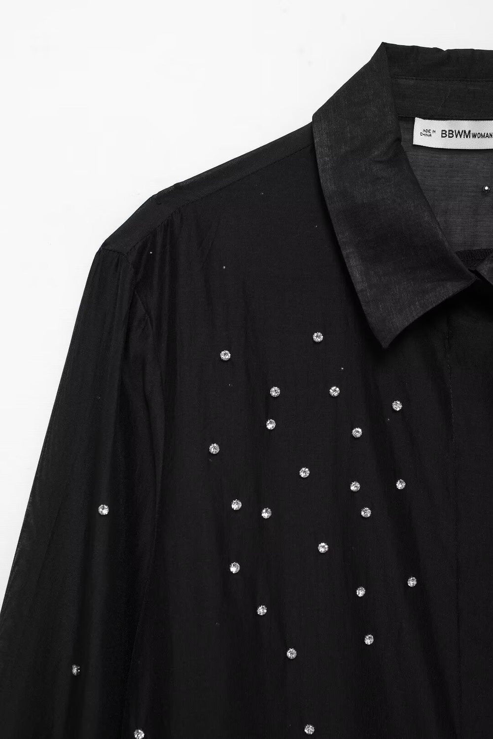 Fall Women Clothing Simple Jewelry Embroidery Shirt