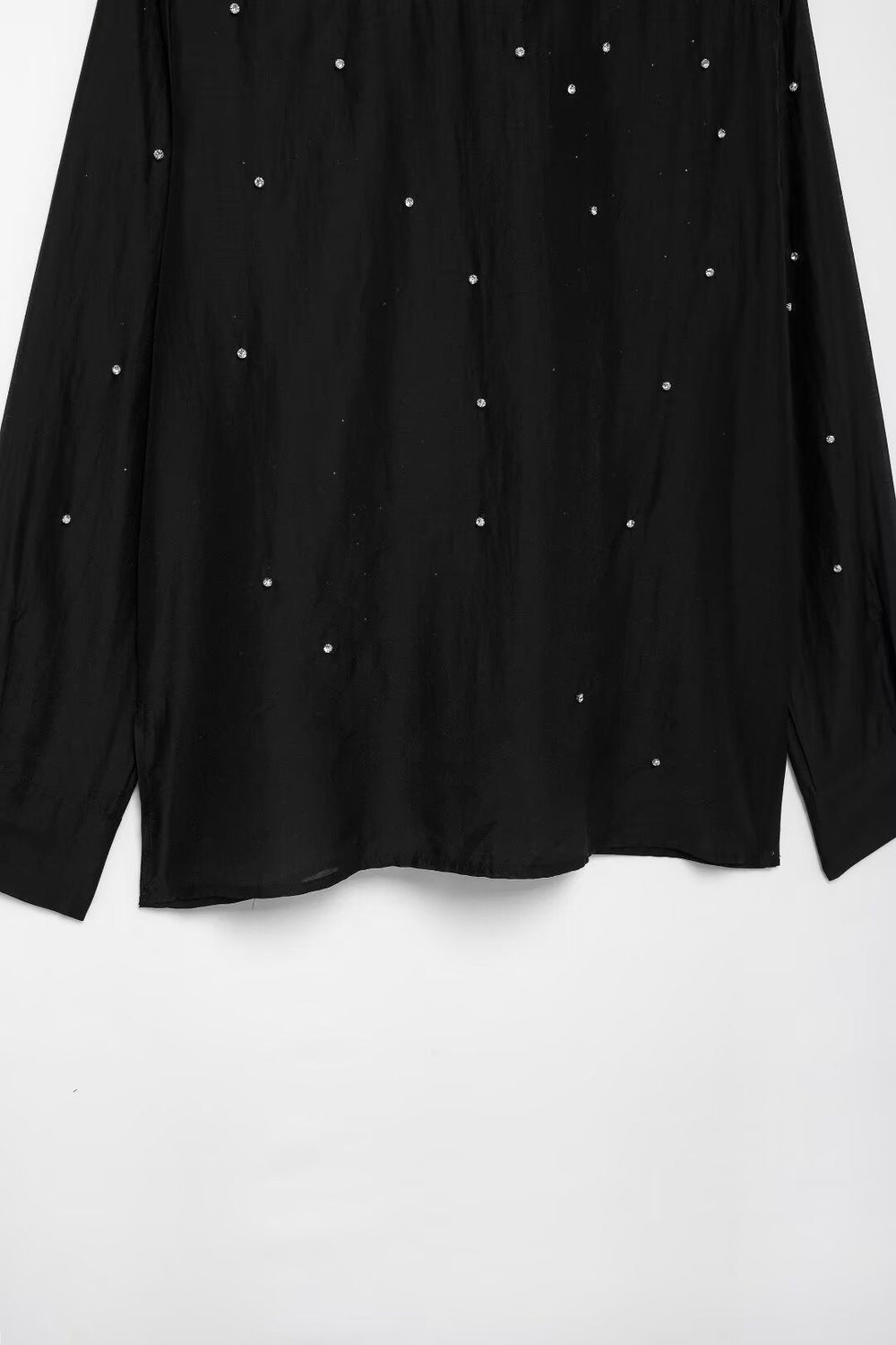 Fall Women Clothing Simple Jewelry Embroidery Shirt