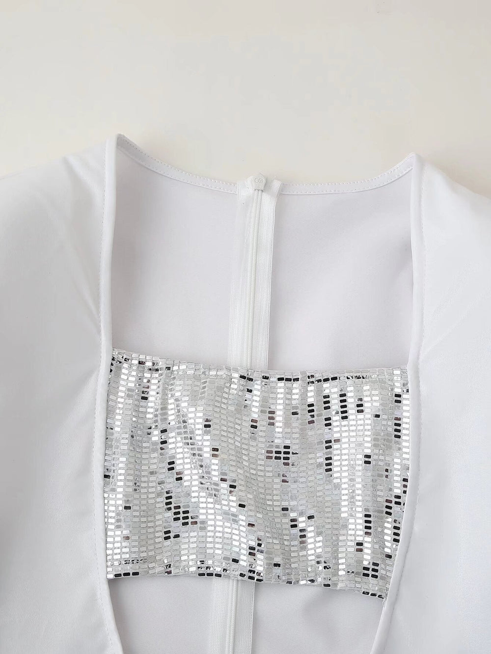 Women Clothing Sexy Party Sexy Sequined Corset Hollow Out Cutout out Cinched Hip Wrap Dress