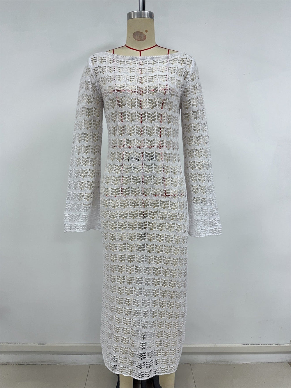 Spring Summer Sexy Knitted Dress Beach Dress Elegant Dress Women