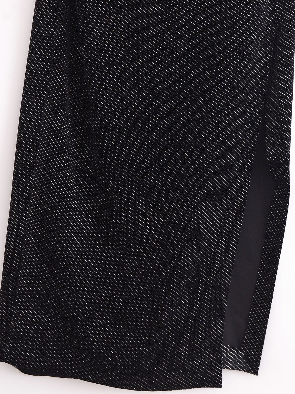 Women Clothing Elegant Slim Shiny Ornament Velvet Sleeveless Dress
