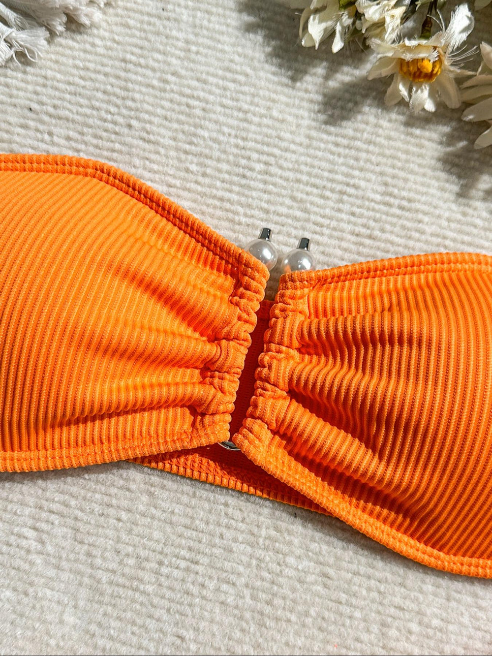 Swimwear Women Flat Bikini Sexy Split High Waist Beach Bikini Swimsuit