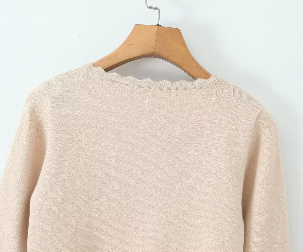 Knitted Cardigan Vest Dress Sets Women Modified Chest Waistline One Piece Long Sleeve Knitted Dress