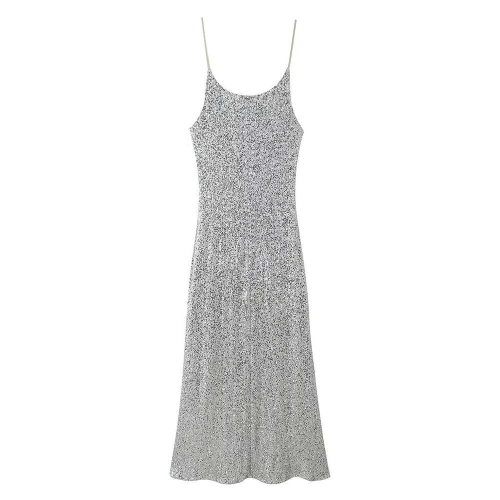 Women Clothing Top Sexy Beads Decoration Underwear Dress