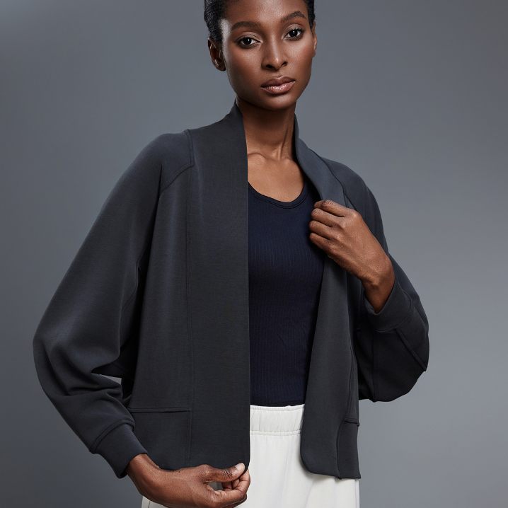 Personalized Shawl Cardigan Coat Idle Wild Casual Sports Long Sleeve Top