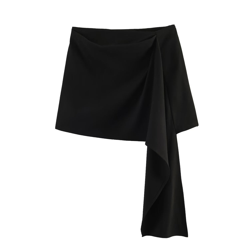 Women Clothing Summer Sexy Asymmetric Skirt