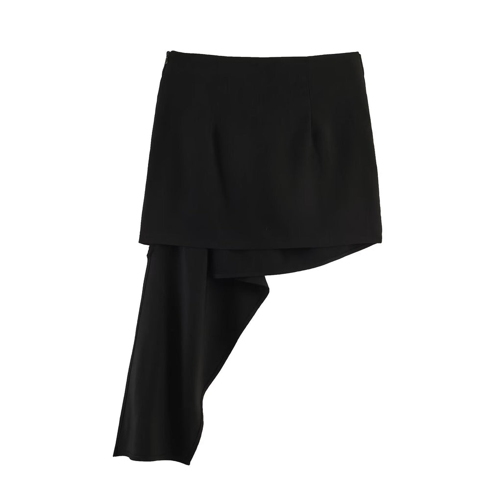 Women Clothing Summer Sexy Asymmetric Skirt