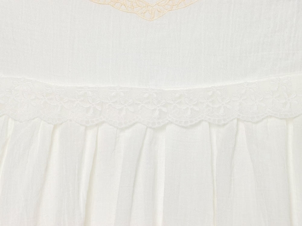 Women Clothing Summer Elegant Tulle Embroidered Mini Strap Dress