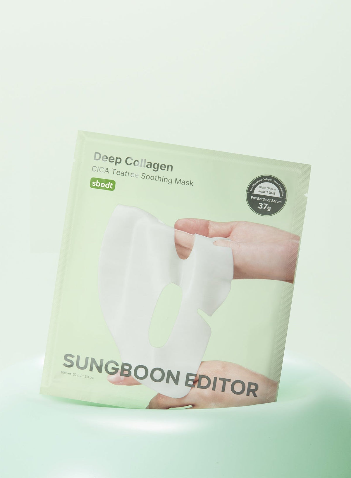 Sungboon Editor Deep Collagen CICA Teatree Soothing Mask - Snipetell