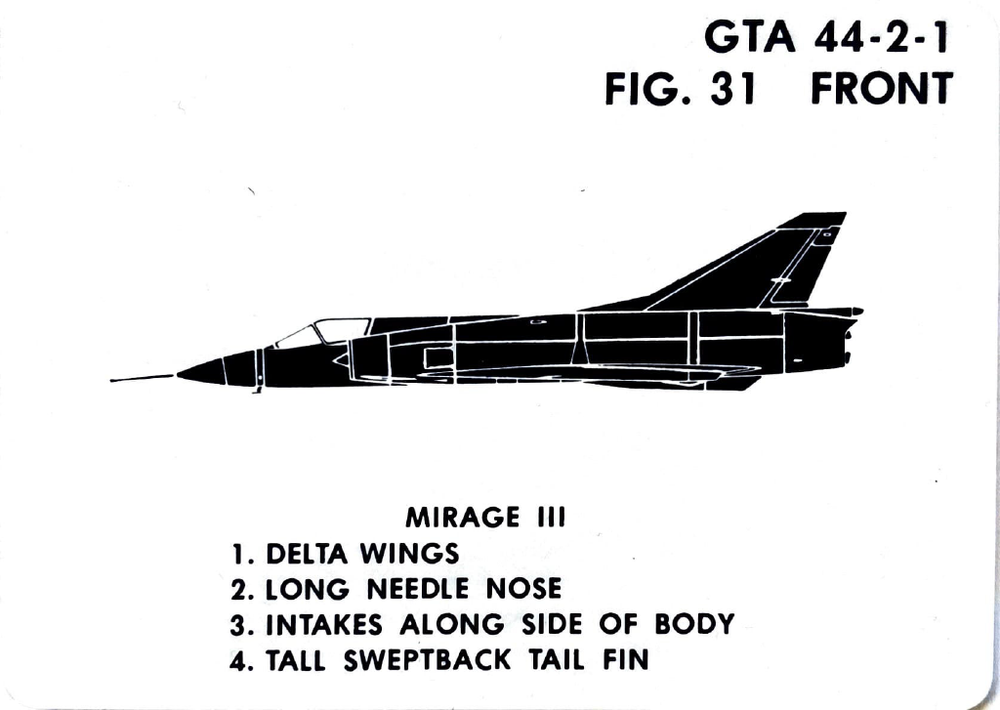 Vintage Aircraft Recognition Card Deck