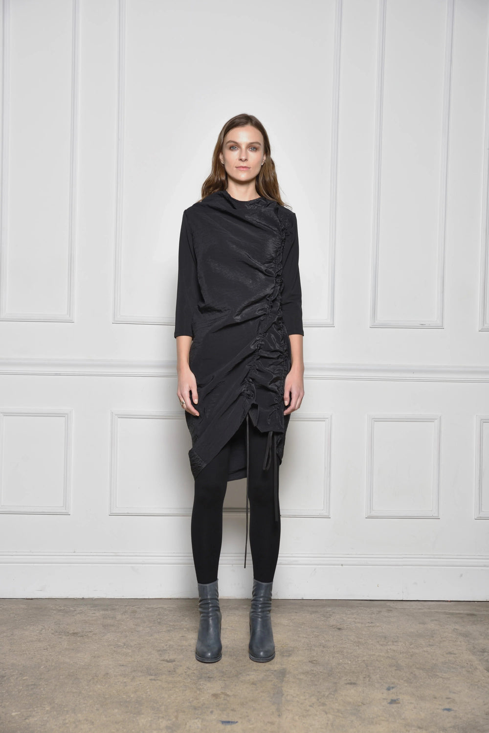 Double Ruch dress