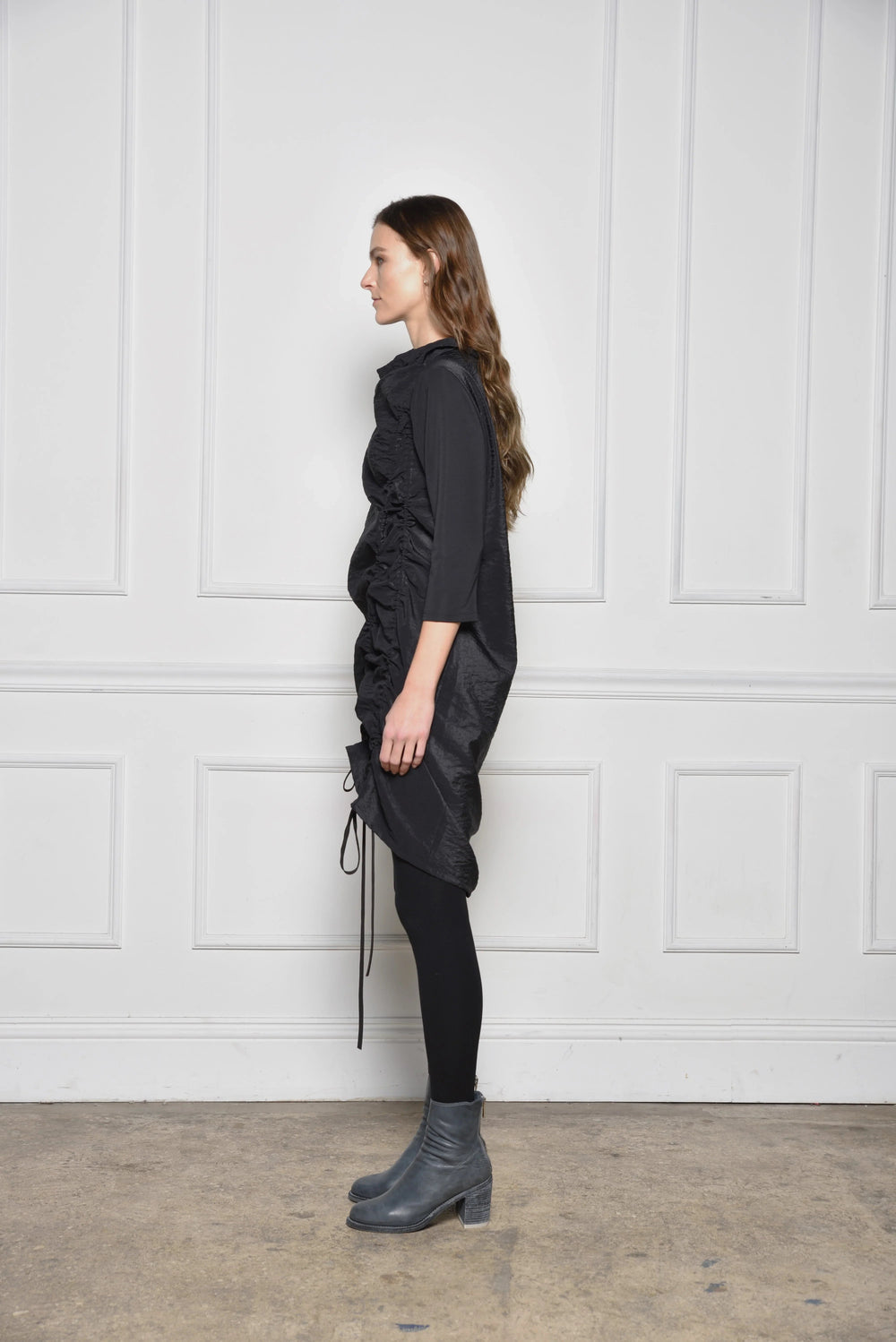 Double Ruch dress