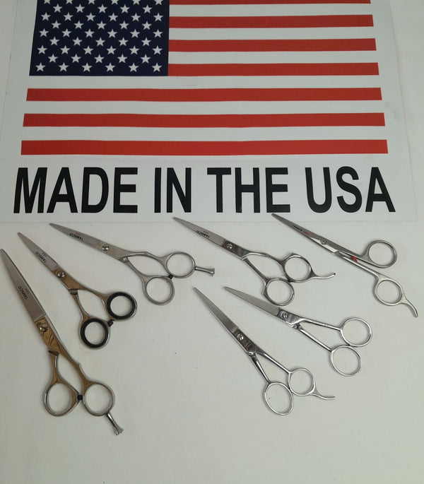 Tijeras de peluquería premium fabricadas en EE. UU. - Tijera de 5.5” para cortes perfectos