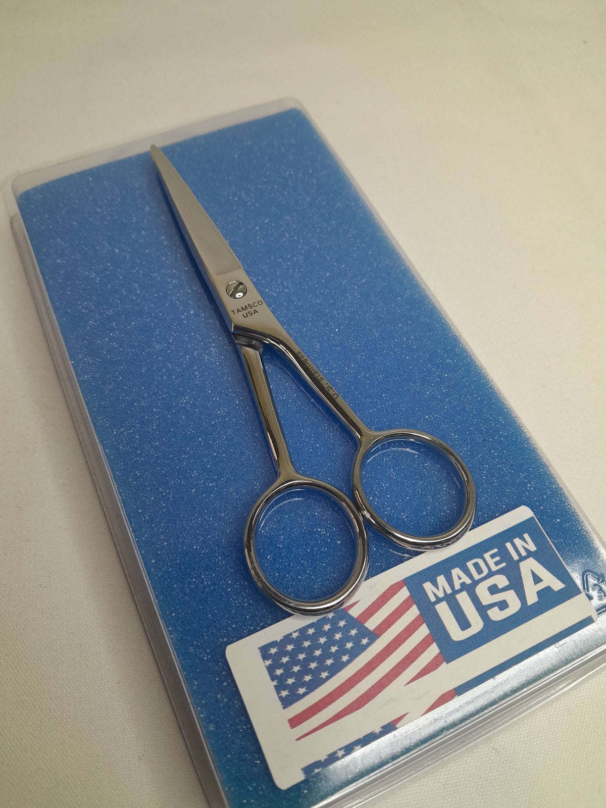 Tijeras Patriot de 5 pulgadas de acero inoxidable: ¡Transforme su experiencia de aseo hoy mismo!