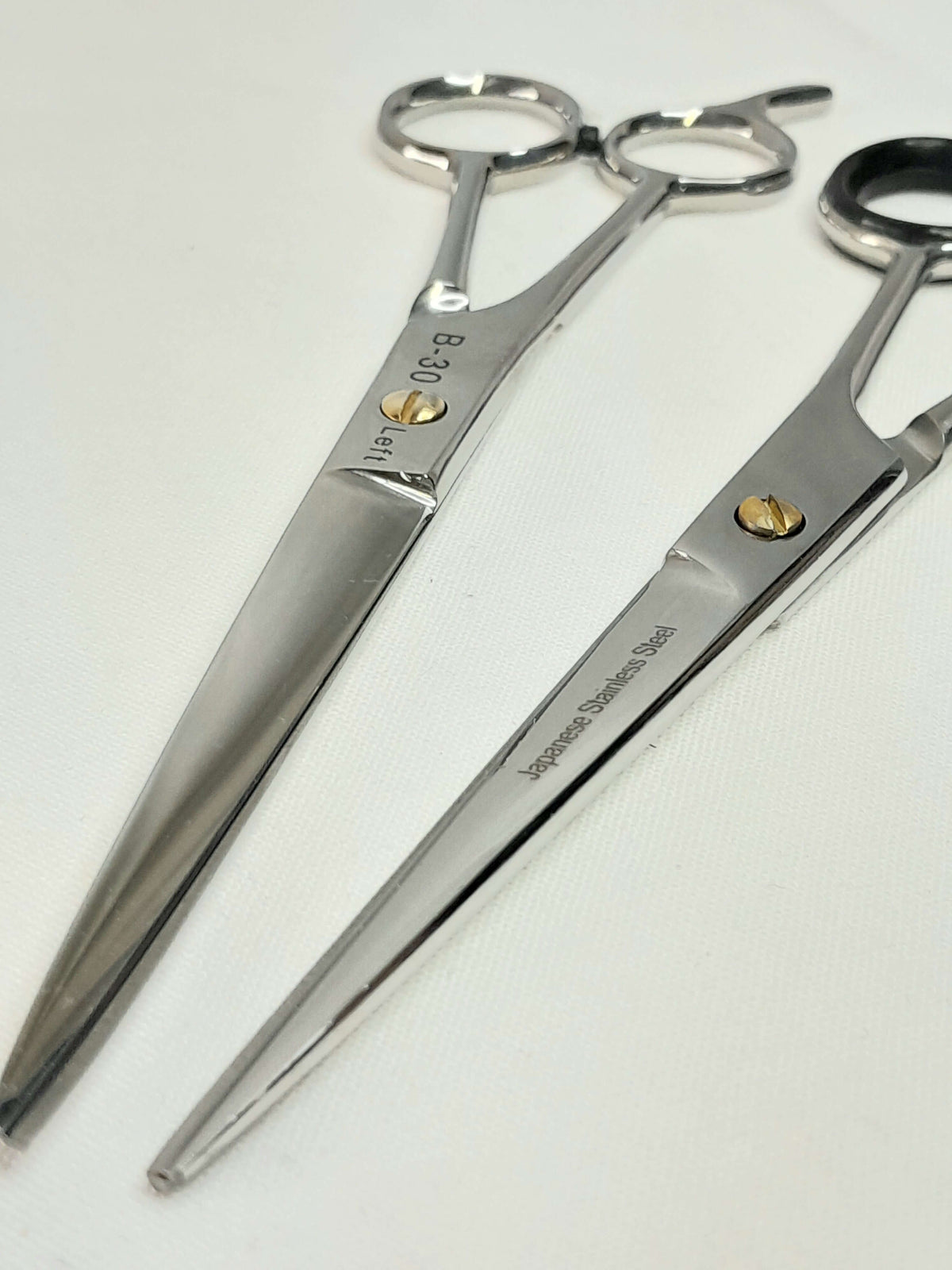 Premium Left Handed Barber Scissors - 7" for Precision Styling