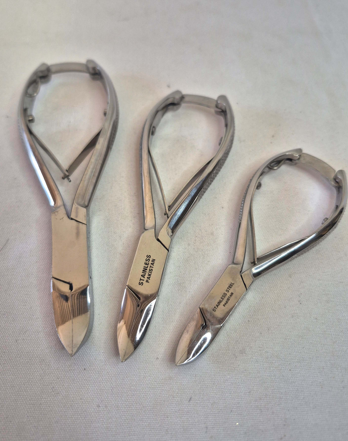 Alicates para uñas de los pies (trabajo pesado), 3 tamaños disponibles