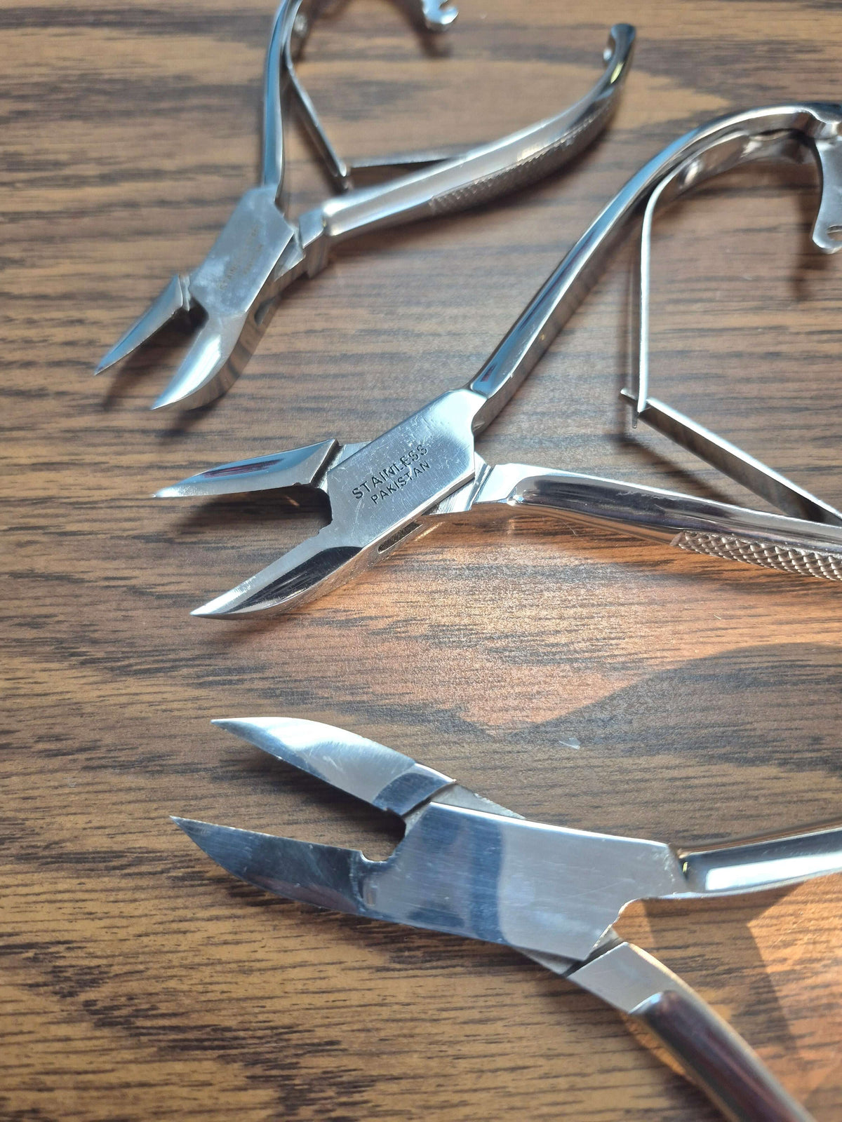 Alicates para uñas de los pies (trabajo pesado), 3 tamaños disponibles