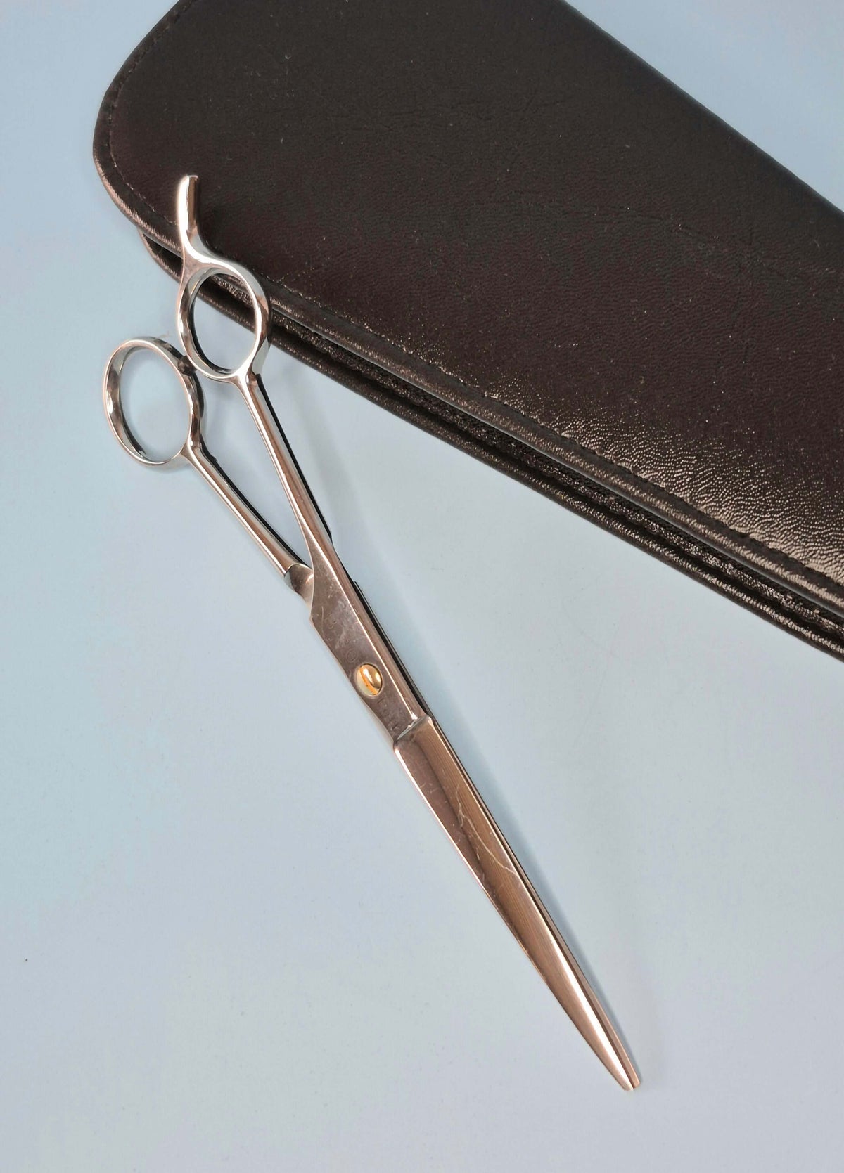 Premium Left Handed Barber Scissors - 7" for Precision Styling