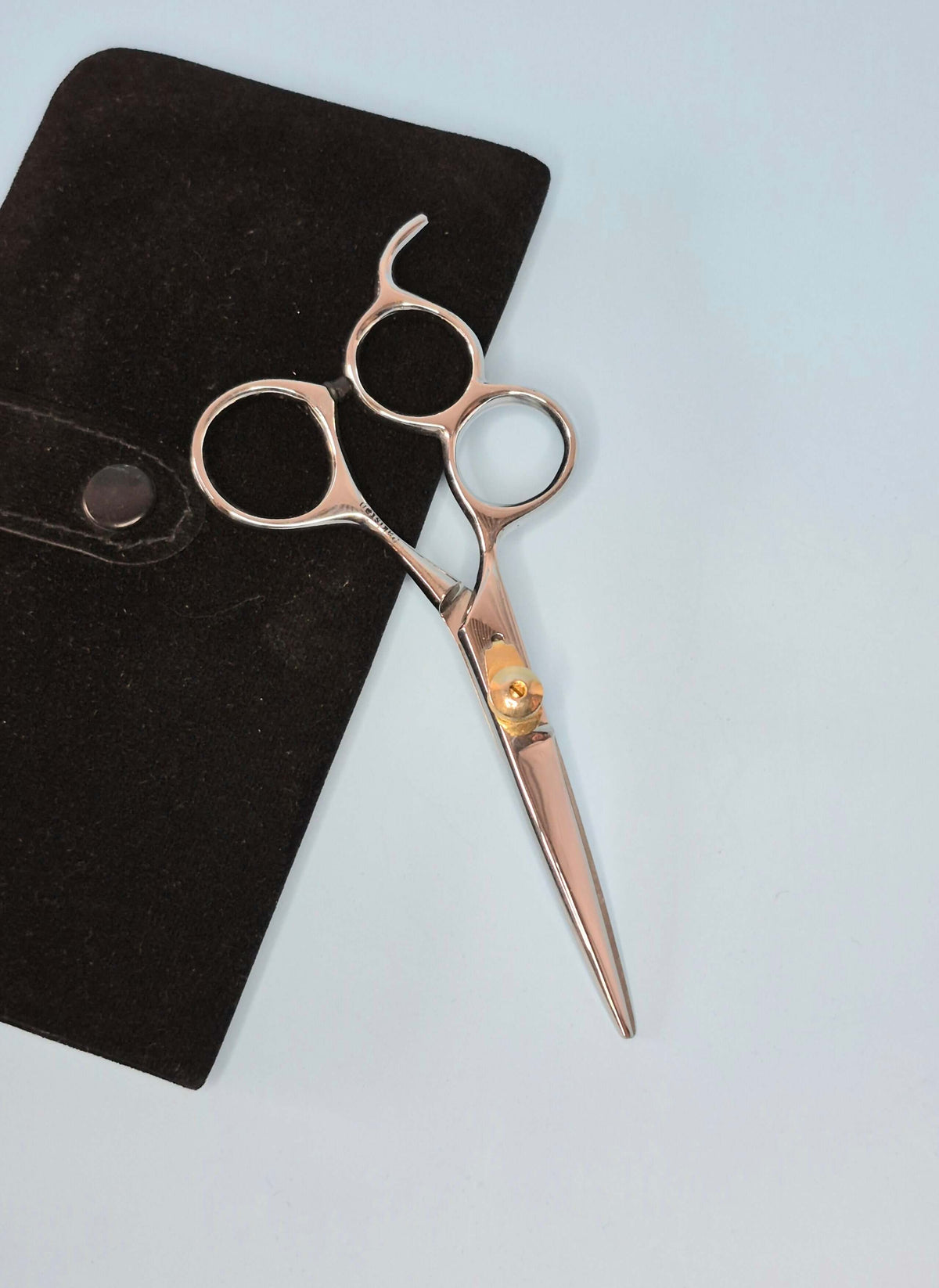 Ciseaux de coiffure Tamsco pour gauchers à trois anneaux 5,25" (des États-Unis)